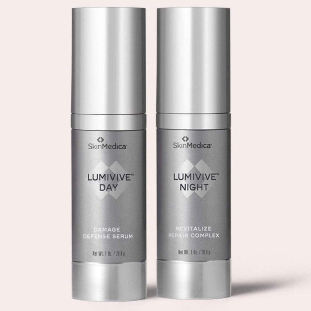 SkinMedica LUMIVIVE Day & Night Serum Set - Gray